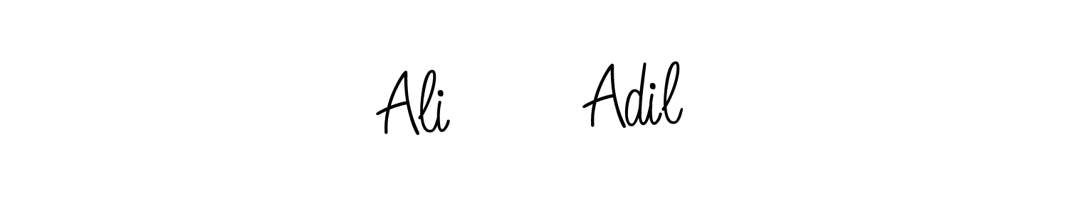 This is the best signature style for the Ali ❤️ Adil name. Also you like these signature font (Angelique-Rose-font-FFP). Mix name signature. Ali ❤️ Adil signature style 5 images and pictures png