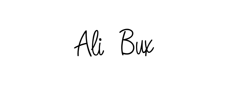 How to make Ali  Bux name signature. Use Angelique-Rose-font-FFP style for creating short signs online. This is the latest handwritten sign. Ali  Bux signature style 5 images and pictures png