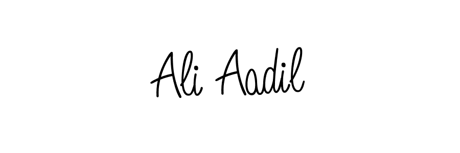 Angelique-Rose-font-FFP is a professional signature style that is perfect for those who want to add a touch of class to their signature. It is also a great choice for those who want to make their signature more unique. Get Ali Aadil name to fancy signature for free. Ali Aadil signature style 5 images and pictures png