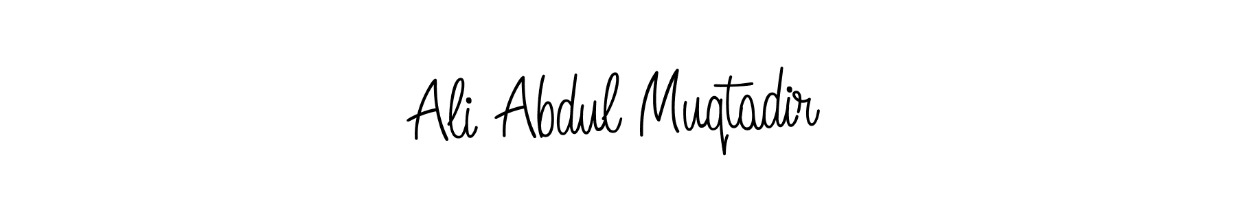 Make a beautiful signature design for name Ali Abdul Muqtadir. Use this online signature maker to create a handwritten signature for free. Ali Abdul Muqtadir signature style 5 images and pictures png