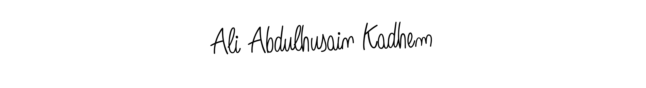 Once you've used our free online signature maker to create your best signature Angelique-Rose-font-FFP style, it's time to enjoy all of the benefits that Ali Abdulhusain Kadhem name signing documents. Ali Abdulhusain Kadhem signature style 5 images and pictures png