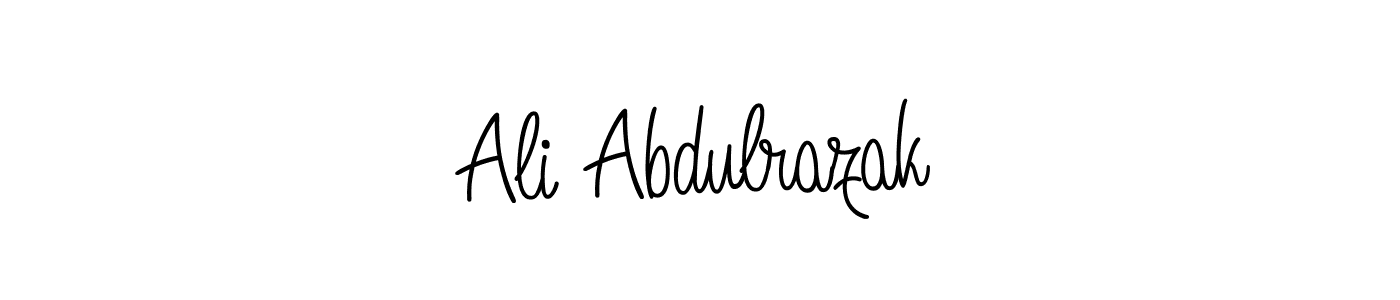 if you are searching for the best signature style for your name Ali Abdulrazak. so please give up your signature search. here we have designed multiple signature styles  using Angelique-Rose-font-FFP. Ali Abdulrazak signature style 5 images and pictures png