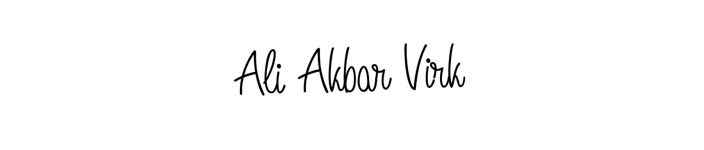 It looks lik you need a new signature style for name Ali Akbar Virk. Design unique handwritten (Angelique-Rose-font-FFP) signature with our free signature maker in just a few clicks. Ali Akbar Virk signature style 5 images and pictures png