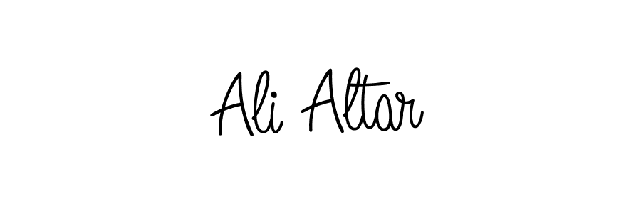 Use a signature maker to create a handwritten signature online. With this signature software, you can design (Angelique-Rose-font-FFP) your own signature for name Ali Altar. Ali Altar signature style 5 images and pictures png