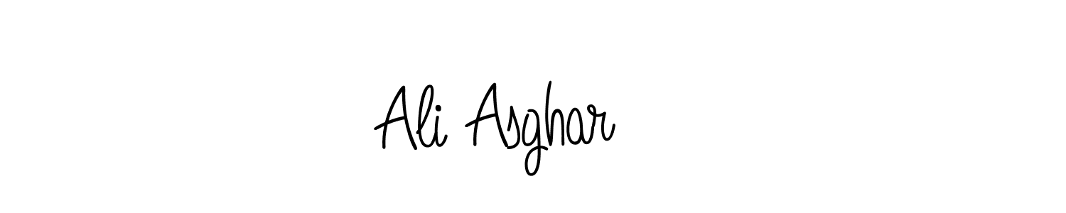 How to make Ali Asghar جٹ signature? Angelique-Rose-font-FFP is a professional autograph style. Create handwritten signature for Ali Asghar جٹ name. Ali Asghar جٹ signature style 5 images and pictures png