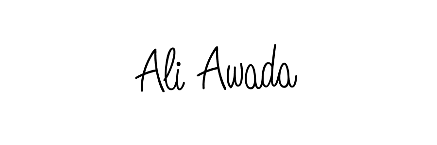 Also we have Ali Awada name is the best signature style. Create professional handwritten signature collection using Angelique-Rose-font-FFP autograph style. Ali Awada signature style 5 images and pictures png