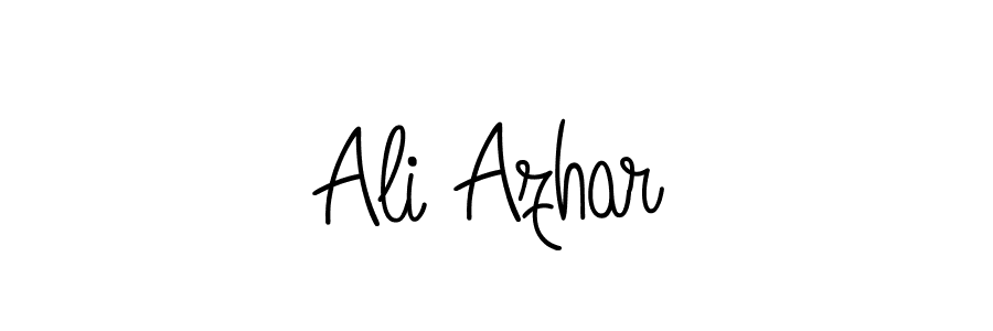 You can use this online signature creator to create a handwritten signature for the name Ali Azhar. This is the best online autograph maker. Ali Azhar signature style 5 images and pictures png