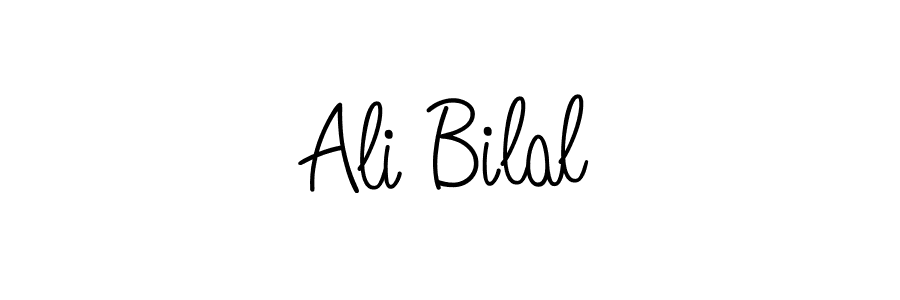 Make a beautiful signature design for name Ali Bilal. With this signature (Angelique-Rose-font-FFP) style, you can create a handwritten signature for free. Ali Bilal signature style 5 images and pictures png