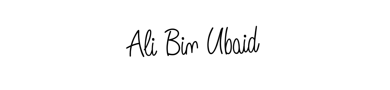 This is the best signature style for the Ali Bin Ubaid name. Also you like these signature font (Angelique-Rose-font-FFP). Mix name signature. Ali Bin Ubaid signature style 5 images and pictures png