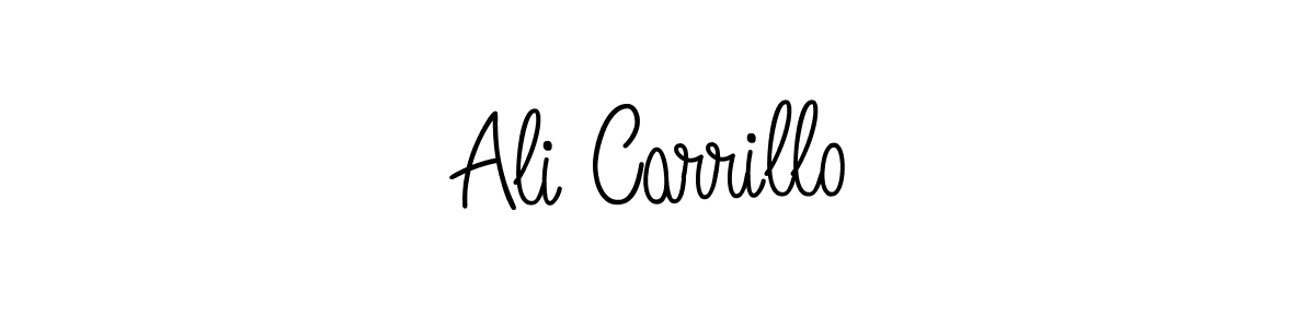You can use this online signature creator to create a handwritten signature for the name Ali Carrillo. This is the best online autograph maker. Ali Carrillo signature style 5 images and pictures png
