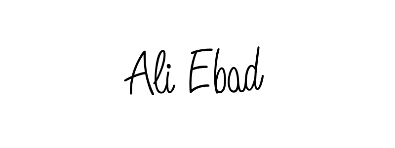 How to Draw Ali Ebad signature style? Angelique-Rose-font-FFP is a latest design signature styles for name Ali Ebad. Ali Ebad signature style 5 images and pictures png