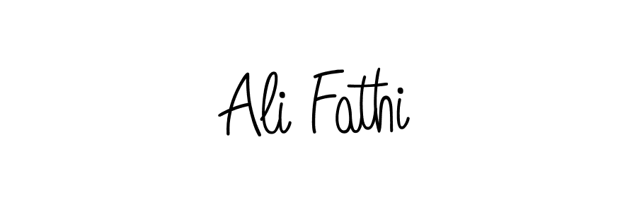 You can use this online signature creator to create a handwritten signature for the name Ali Fathi. This is the best online autograph maker. Ali Fathi signature style 5 images and pictures png