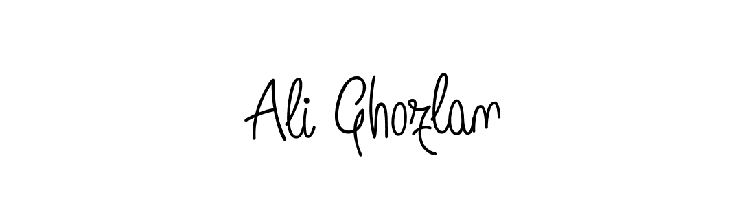 You can use this online signature creator to create a handwritten signature for the name Ali Ghozlan. This is the best online autograph maker. Ali Ghozlan signature style 5 images and pictures png