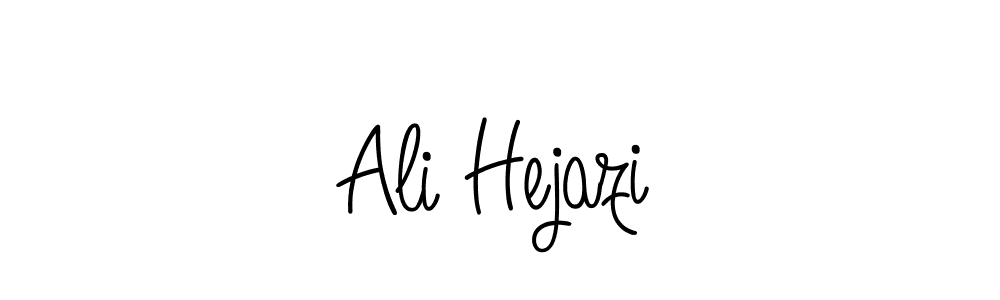 Make a beautiful signature design for name Ali Hejazi. With this signature (Angelique-Rose-font-FFP) style, you can create a handwritten signature for free. Ali Hejazi signature style 5 images and pictures png