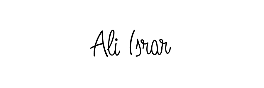 Also we have Ali Israr name is the best signature style. Create professional handwritten signature collection using Angelique-Rose-font-FFP autograph style. Ali Israr signature style 5 images and pictures png
