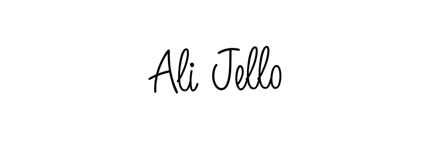 Here are the top 10 professional signature styles for the name Ali Jello. These are the best autograph styles you can use for your name. Ali Jello signature style 5 images and pictures png