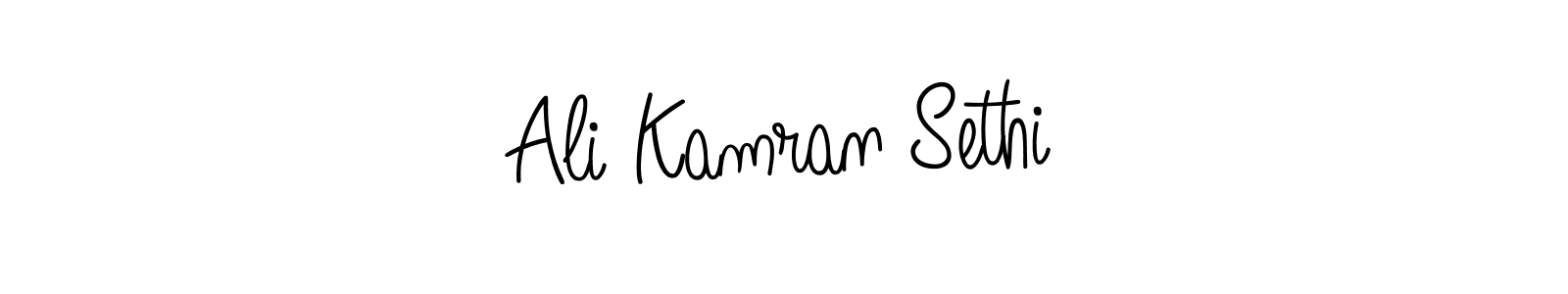 Make a beautiful signature design for name Ali Kamran Sethi. Use this online signature maker to create a handwritten signature for free. Ali Kamran Sethi signature style 5 images and pictures png