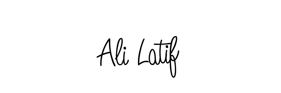 Make a beautiful signature design for name Ali Latif. With this signature (Angelique-Rose-font-FFP) style, you can create a handwritten signature for free. Ali Latif signature style 5 images and pictures png