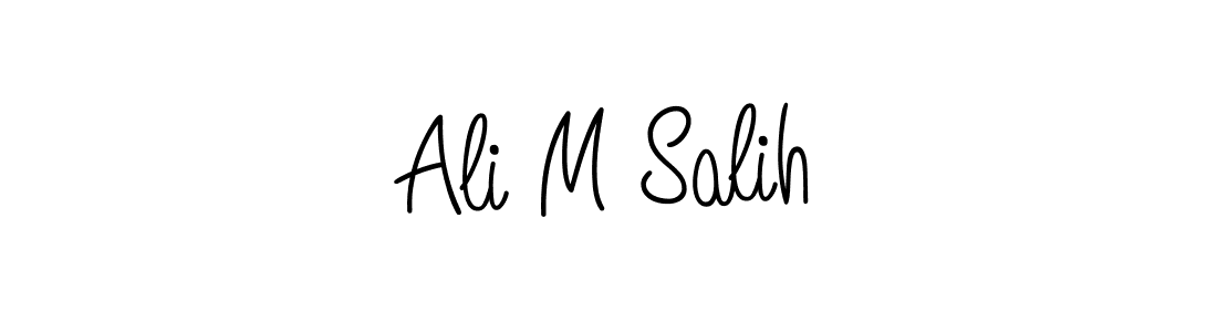 Best and Professional Signature Style for Ali M Salih. Angelique-Rose-font-FFP Best Signature Style Collection. Ali M Salih signature style 5 images and pictures png