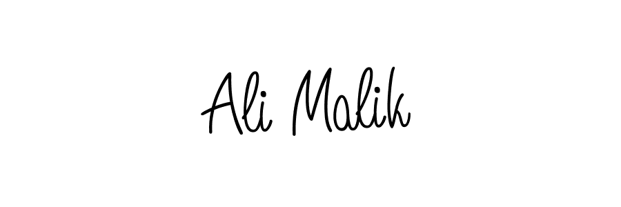 Design your own signature with our free online signature maker. With this signature software, you can create a handwritten (Angelique-Rose-font-FFP) signature for name Ali Malik. Ali Malik signature style 5 images and pictures png