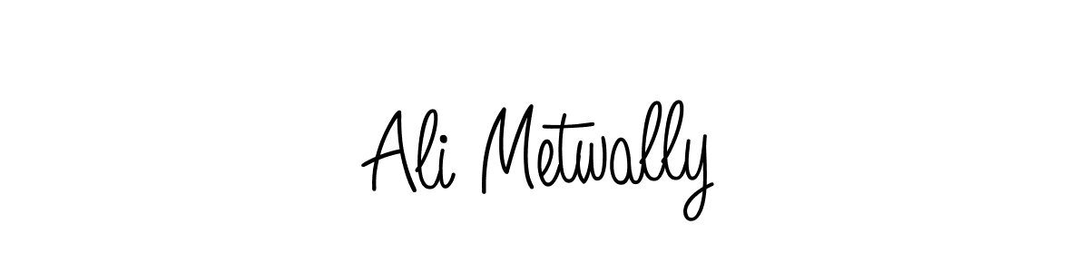 The best way (Angelique-Rose-font-FFP) to make a short signature is to pick only two or three words in your name. The name Ali Metwally include a total of six letters. For converting this name. Ali Metwally signature style 5 images and pictures png