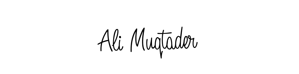 Once you've used our free online signature maker to create your best signature Angelique-Rose-font-FFP style, it's time to enjoy all of the benefits that Ali Muqtader name signing documents. Ali Muqtader signature style 5 images and pictures png