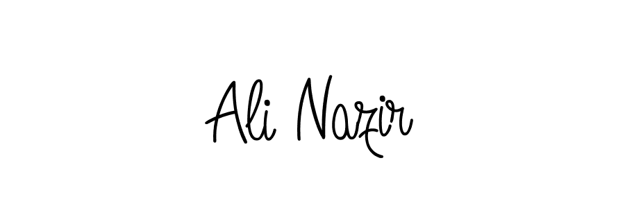Make a beautiful signature design for name Ali Nazir. Use this online signature maker to create a handwritten signature for free. Ali Nazir signature style 5 images and pictures png