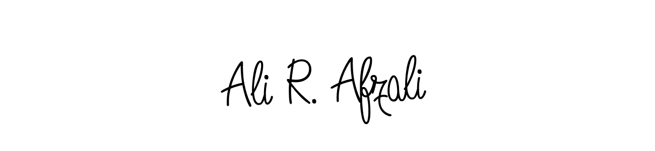 It looks lik you need a new signature style for name Ali R. Afzali. Design unique handwritten (Angelique-Rose-font-FFP) signature with our free signature maker in just a few clicks. Ali R. Afzali signature style 5 images and pictures png