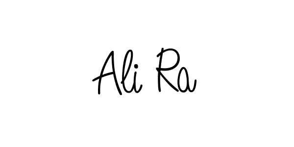 How to make Ali Ra signature? Angelique-Rose-font-FFP is a professional autograph style. Create handwritten signature for Ali Ra name. Ali Ra signature style 5 images and pictures png
