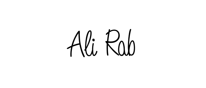 Best and Professional Signature Style for Ali Rab. Angelique-Rose-font-FFP Best Signature Style Collection. Ali Rab signature style 5 images and pictures png