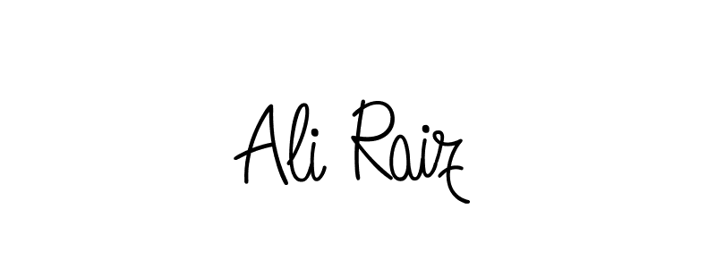 Also we have Ali Raiz name is the best signature style. Create professional handwritten signature collection using Angelique-Rose-font-FFP autograph style. Ali Raiz signature style 5 images and pictures png