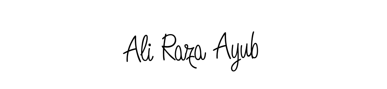 Make a beautiful signature design for name Ali Raza Ayub. Use this online signature maker to create a handwritten signature for free. Ali Raza Ayub signature style 5 images and pictures png