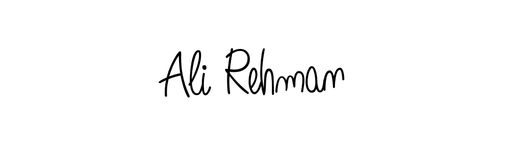 Design your own signature with our free online signature maker. With this signature software, you can create a handwritten (Angelique-Rose-font-FFP) signature for name Ali Rehman. Ali Rehman signature style 5 images and pictures png