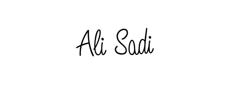 It looks lik you need a new signature style for name Ali Sadi. Design unique handwritten (Angelique-Rose-font-FFP) signature with our free signature maker in just a few clicks. Ali Sadi signature style 5 images and pictures png