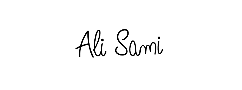 Check out images of Autograph of Ali Sami name. Actor Ali Sami Signature Style. Angelique-Rose-font-FFP is a professional sign style online. Ali Sami signature style 5 images and pictures png