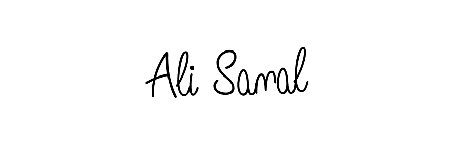 if you are searching for the best signature style for your name Ali Sanal. so please give up your signature search. here we have designed multiple signature styles  using Angelique-Rose-font-FFP. Ali Sanal signature style 5 images and pictures png