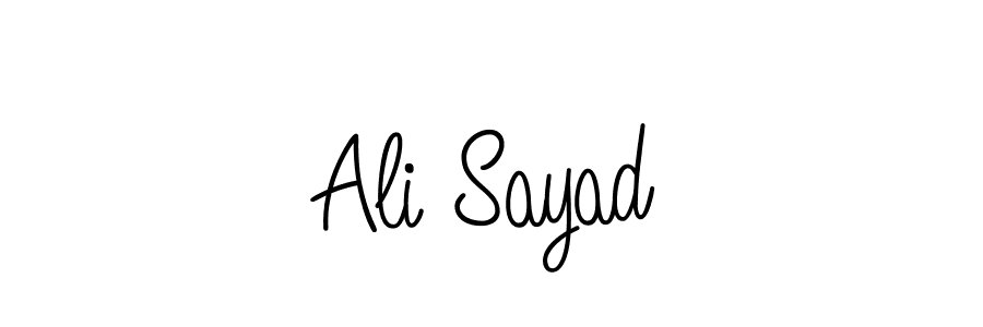 Here are the top 10 professional signature styles for the name Ali Sayad. These are the best autograph styles you can use for your name. Ali Sayad signature style 5 images and pictures png