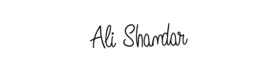 Also we have Ali Shandar name is the best signature style. Create professional handwritten signature collection using Angelique-Rose-font-FFP autograph style. Ali Shandar signature style 5 images and pictures png