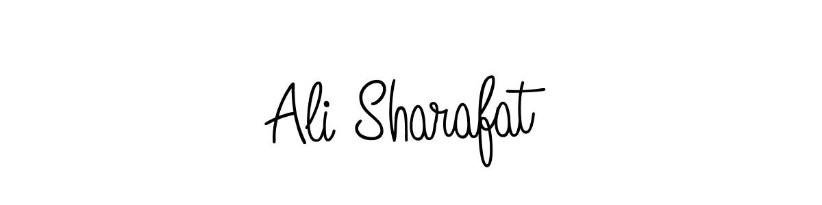 Make a beautiful signature design for name Ali Sharafat. With this signature (Angelique-Rose-font-FFP) style, you can create a handwritten signature for free. Ali Sharafat signature style 5 images and pictures png