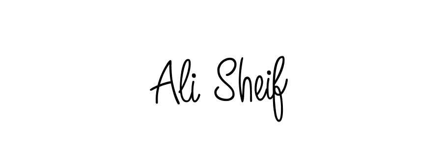 Also we have Ali Sheif name is the best signature style. Create professional handwritten signature collection using Angelique-Rose-font-FFP autograph style. Ali Sheif signature style 5 images and pictures png
