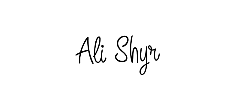 Create a beautiful signature design for name Ali Shyr. With this signature (Angelique-Rose-font-FFP) fonts, you can make a handwritten signature for free. Ali Shyr signature style 5 images and pictures png