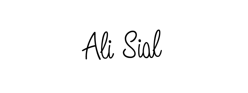 Make a beautiful signature design for name Ali Sial. With this signature (Angelique-Rose-font-FFP) style, you can create a handwritten signature for free. Ali Sial signature style 5 images and pictures png