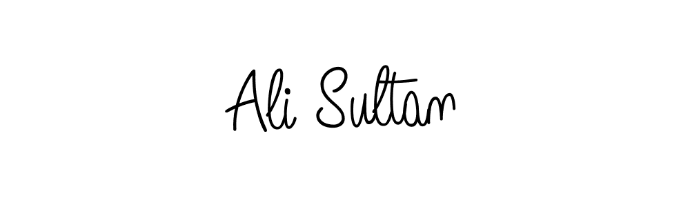 Ali Sultan stylish signature style. Best Handwritten Sign (Angelique-Rose-font-FFP) for my name. Handwritten Signature Collection Ideas for my name Ali Sultan. Ali Sultan signature style 5 images and pictures png