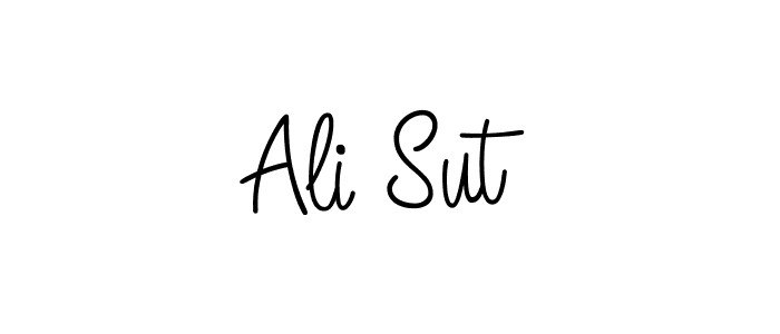 How to Draw Ali Sut signature style? Angelique-Rose-font-FFP is a latest design signature styles for name Ali Sut. Ali Sut signature style 5 images and pictures png