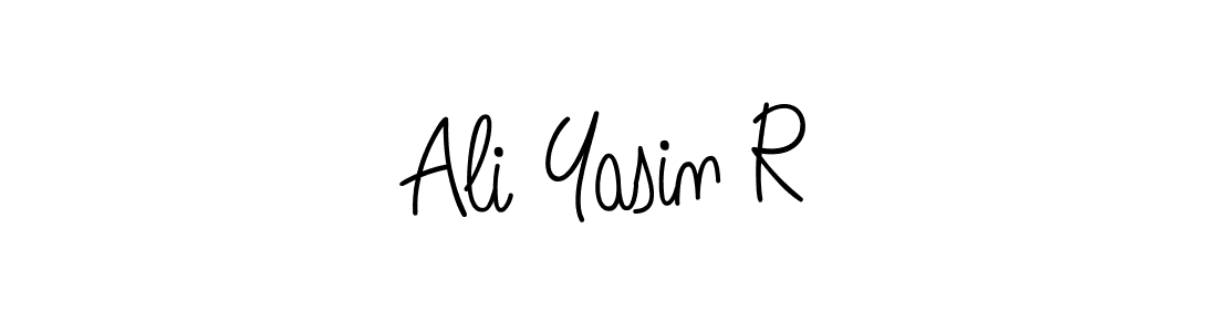 Check out images of Autograph of Ali Yasin R name. Actor Ali Yasin R Signature Style. Angelique-Rose-font-FFP is a professional sign style online. Ali Yasin R signature style 5 images and pictures png