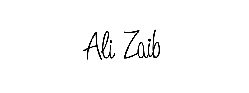 Make a beautiful signature design for name Ali Zaib. Use this online signature maker to create a handwritten signature for free. Ali Zaib signature style 5 images and pictures png