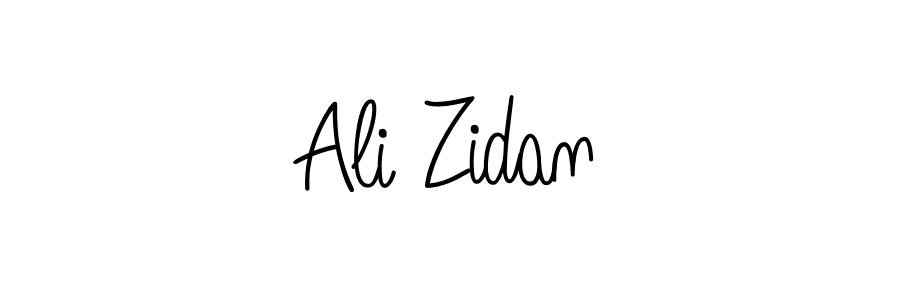 How to make Ali Zidan signature? Angelique-Rose-font-FFP is a professional autograph style. Create handwritten signature for Ali Zidan name. Ali Zidan signature style 5 images and pictures png