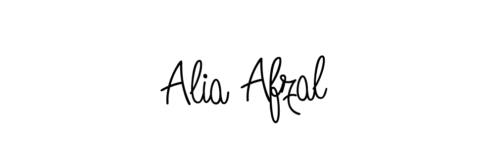 The best way (Angelique-Rose-font-FFP) to make a short signature is to pick only two or three words in your name. The name Alia Afzal include a total of six letters. For converting this name. Alia Afzal signature style 5 images and pictures png