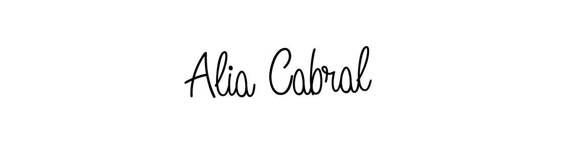 Angelique-Rose-font-FFP is a professional signature style that is perfect for those who want to add a touch of class to their signature. It is also a great choice for those who want to make their signature more unique. Get Alia Cabral name to fancy signature for free. Alia Cabral signature style 5 images and pictures png