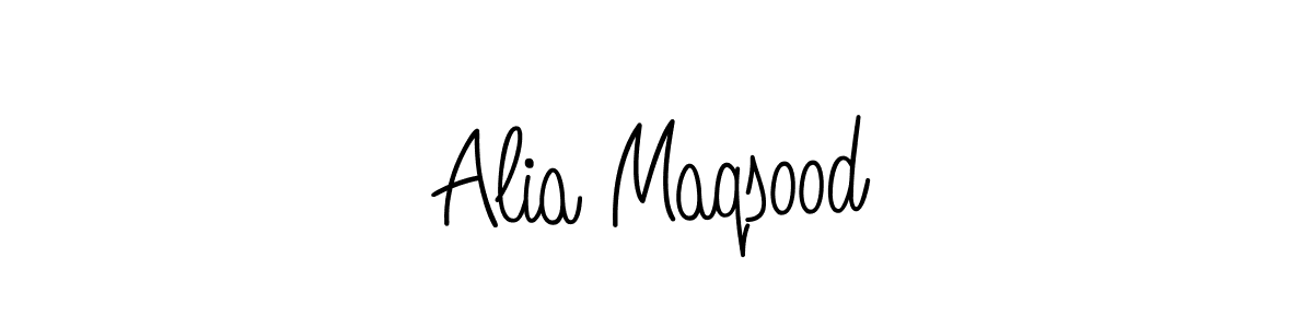 This is the best signature style for the Alia Maqsood name. Also you like these signature font (Angelique-Rose-font-FFP). Mix name signature. Alia Maqsood signature style 5 images and pictures png